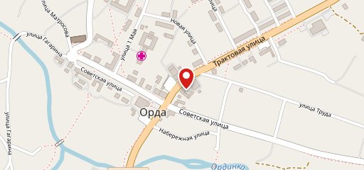 Столовая на карте