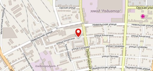 Столовая на карте