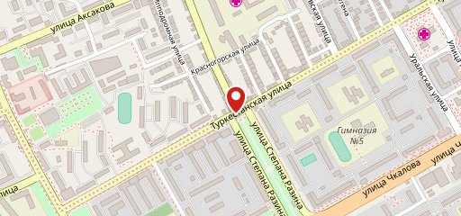 Комбинат питания ОГУ на карте