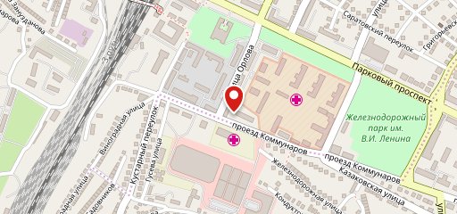 Столовая на карте