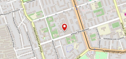 Столовая на карте
