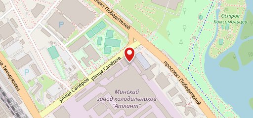 Столовая от завода «Атлант» на карте