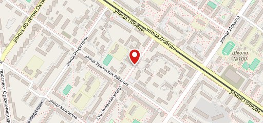 Столовая, ОТДиС на карте