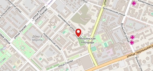 Столовая на карте