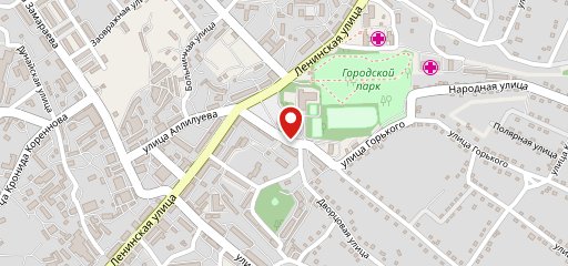 Столовая на карте