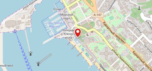 Патиссон на карте