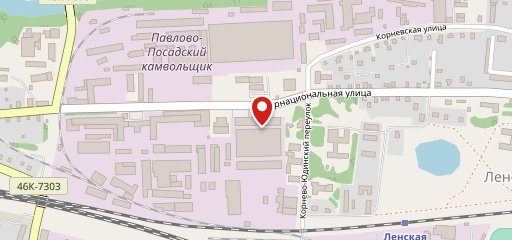 Столовая на карте