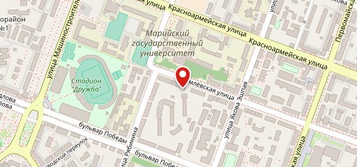 столовая пединститута на карте