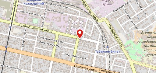 Столовая на карте