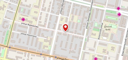 Столовая-пекарня на карте