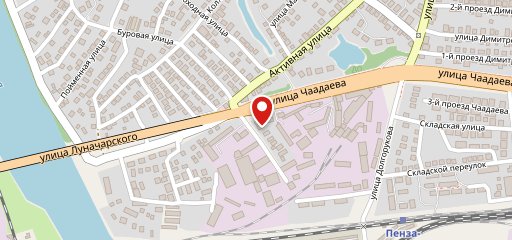 Столовая на карте