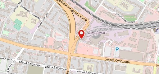 Городская столовая на карте
