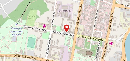 Столовая на карте
