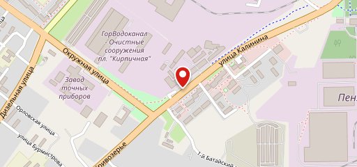 Столовая на карте