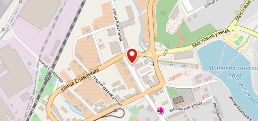 Столовая на карте