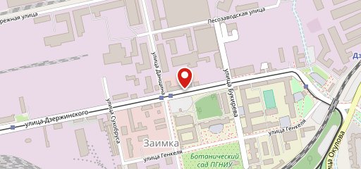 Столовая на карте