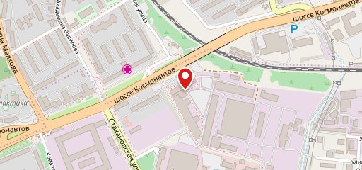Столовая на карте