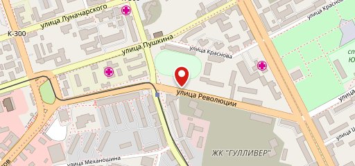Столовая на карте