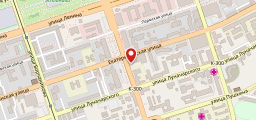 Столовая на карте
