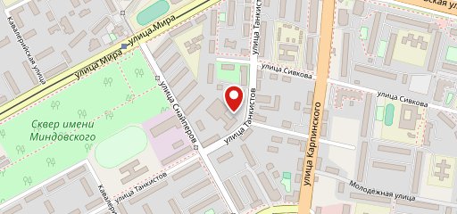 Столовая на карте