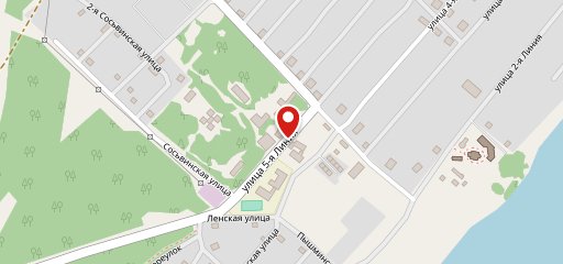Столовая на карте