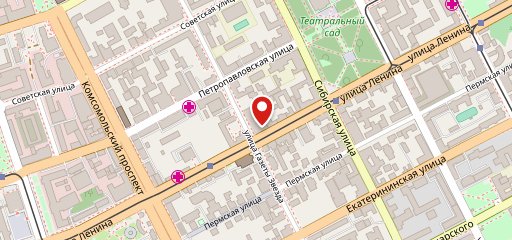 Пгик, столовая на карте