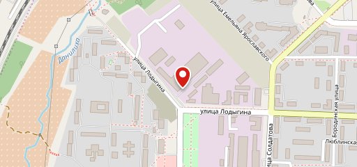 Столовая на карте