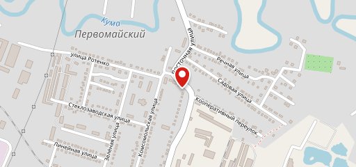 Столовая на карте