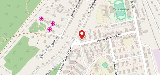 Столовая на карте