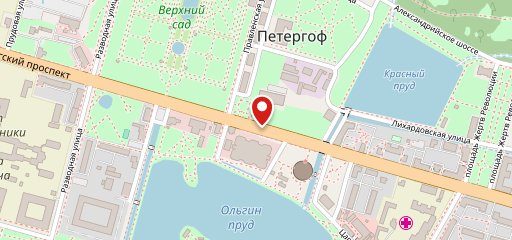Столовая на карте