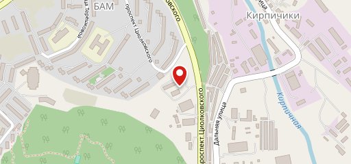 Столовая на карте