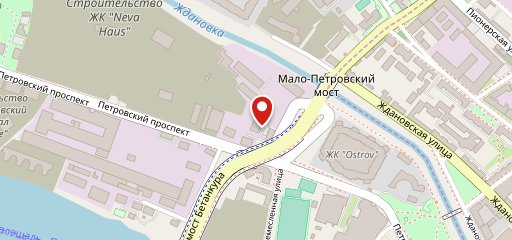 Столовая Петровского Колледжа на карте