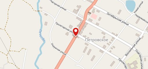 Столовая на карте