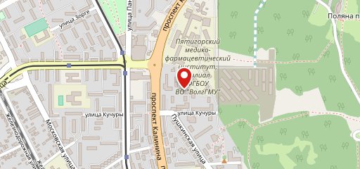 Столовая ПГЛУ на карте