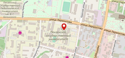 Столовая на карте