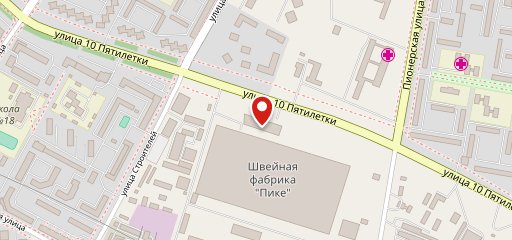 Столовая Пике на карте