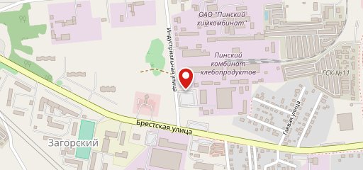 Столовая на карте