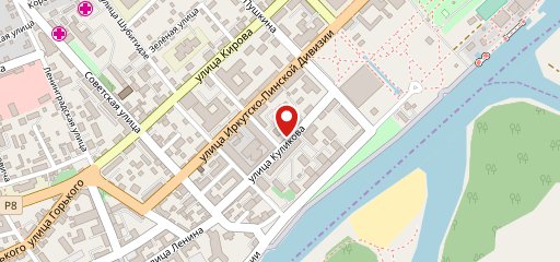 Столовая на карте