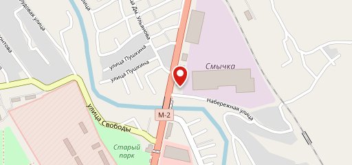 Столовая на карте