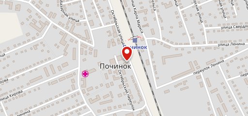 Столовая на карте