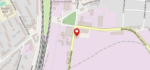 Столовая на карте