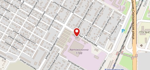 Столовая на карте