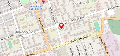 Столовая на карте