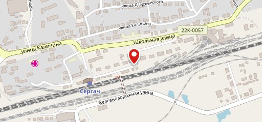 Столовая при доме отдыха локомотивных бригад на карте