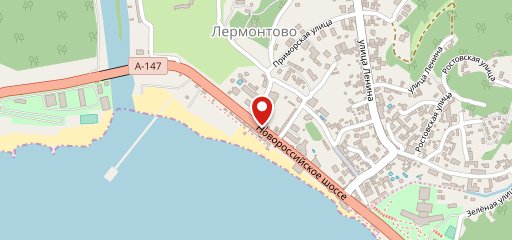 Приморская на карте