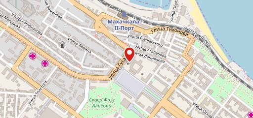 Столовая профсоюза на карте