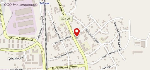 Столовая на карте