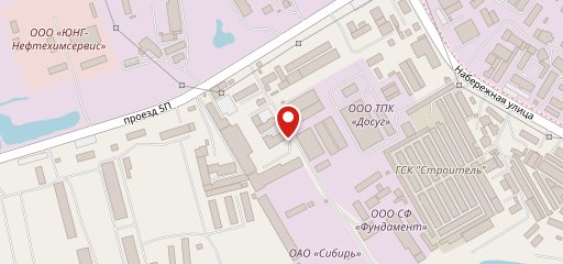 Столовая на карте