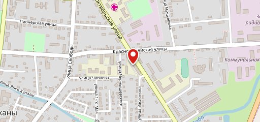 Столовая Пружанского колледжа на карте