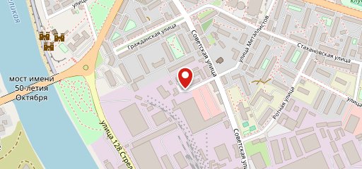 Столовая на карте